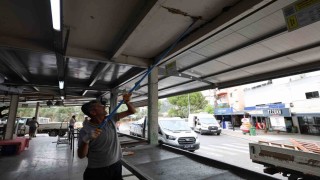 Marmaris Kapalı Pazaryerinde yenileme çalışması tamamlandı