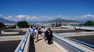 MESKİ'nin arıtma tesisinde Alman heyetten teknik inceleme