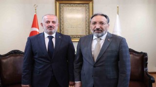 Müftü Dikmen, Diyanet İşleri Başkanı Arpaguş ile bir araya geldi