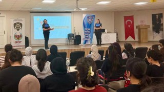 Osmaniye KYK Kız Öğrenci Yurdunda Öğrencilere Güvenlik Eğitimi