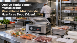 Otel ve Toplu Yemek Mutfaklarında Vakumlama Makinesiyle Hazırlık ve Depo Düzeni