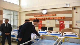 Sason'da yatağa bağımlı vatandaşlar için 10 hasta yatağı temin edildi
