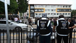 Sinop'ta okul çevreleri ve servislere denetim
