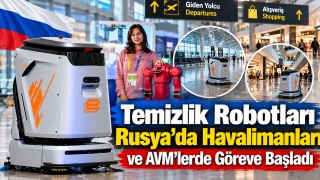 Temizlik Robotları Rusya’da Havalimanları ve AVM’lerde Göreve Başladı