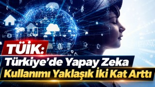 TÜİK: Türkiye’de Yapay Zeka Kullanımı Yaklaşık İki Kat Arttı