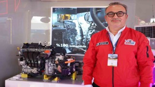 Türkiye'de üretilen hibrit motor TEKNOFEST'te sergileniyor
