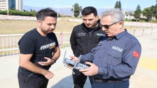Yapay zeka destekli Afet Drone'u Nazilli'nin hizmetinde