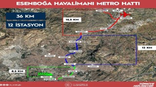 YHT Gar-Esenboğa Havalimanı arası 36 kilometrelik raylı sistemle bağlanacak